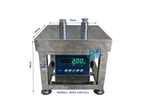 cân ghế điện tử B19S 40x40cm inox