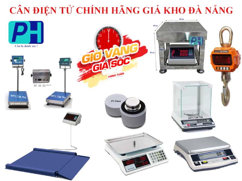 Cân điện tử Đà Nẵng chính hãng giá tốt